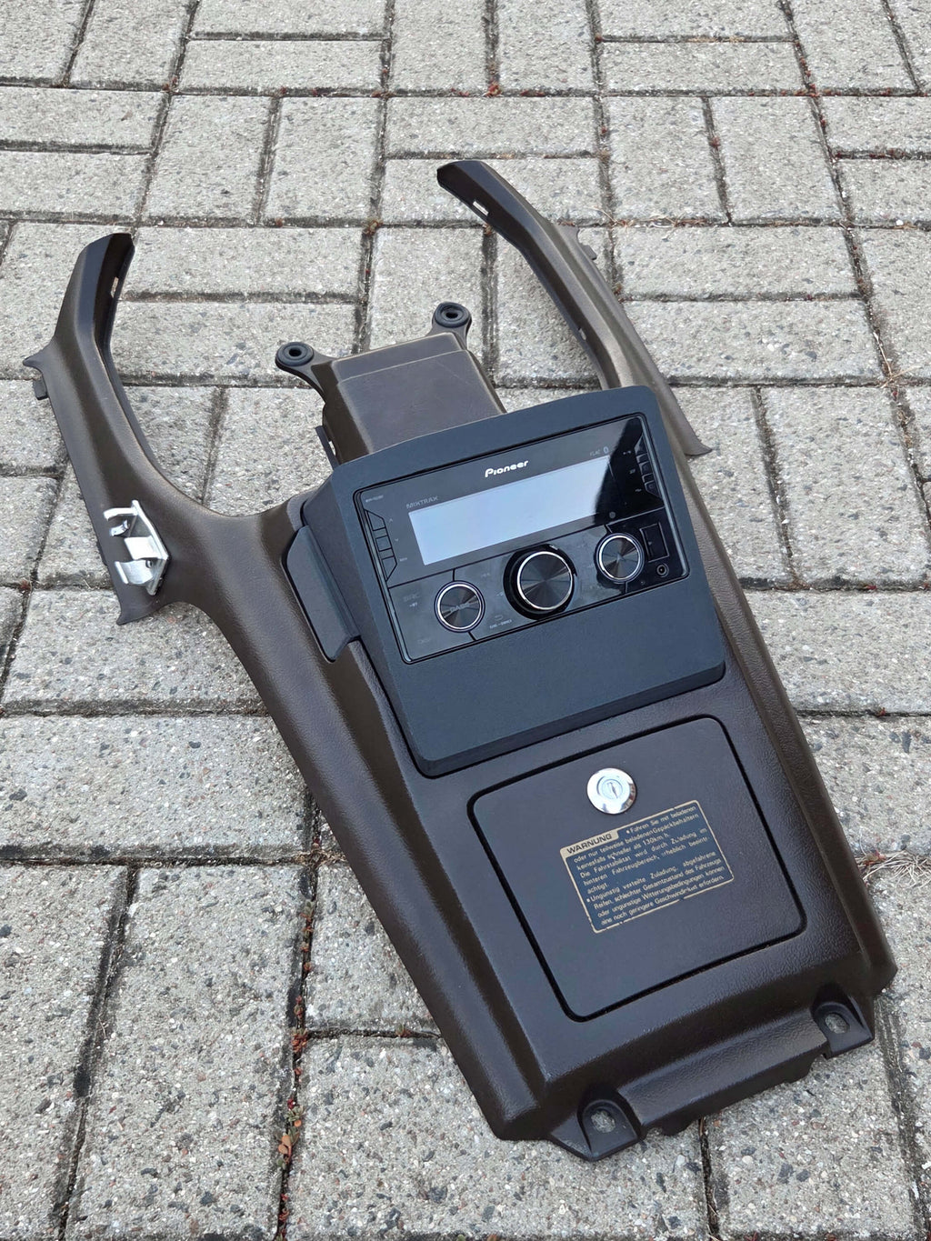 Honda Goldwing GL1500 Pioneer Radio Upgrade with Cover
