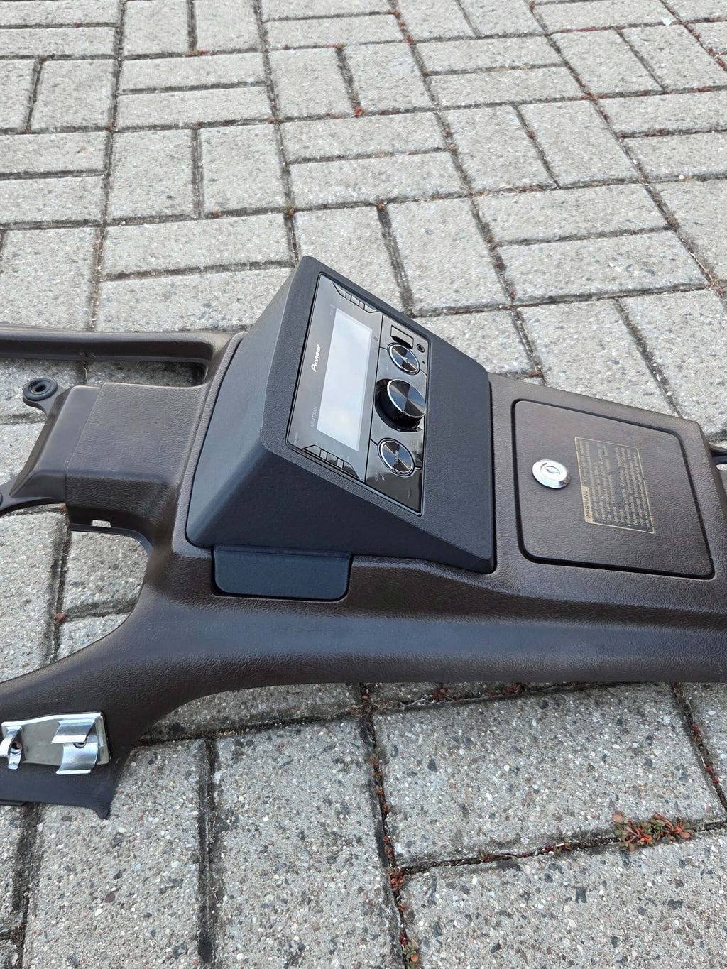 Honda Goldwing GL1500 Pioneer Radio Upgrade with Cover