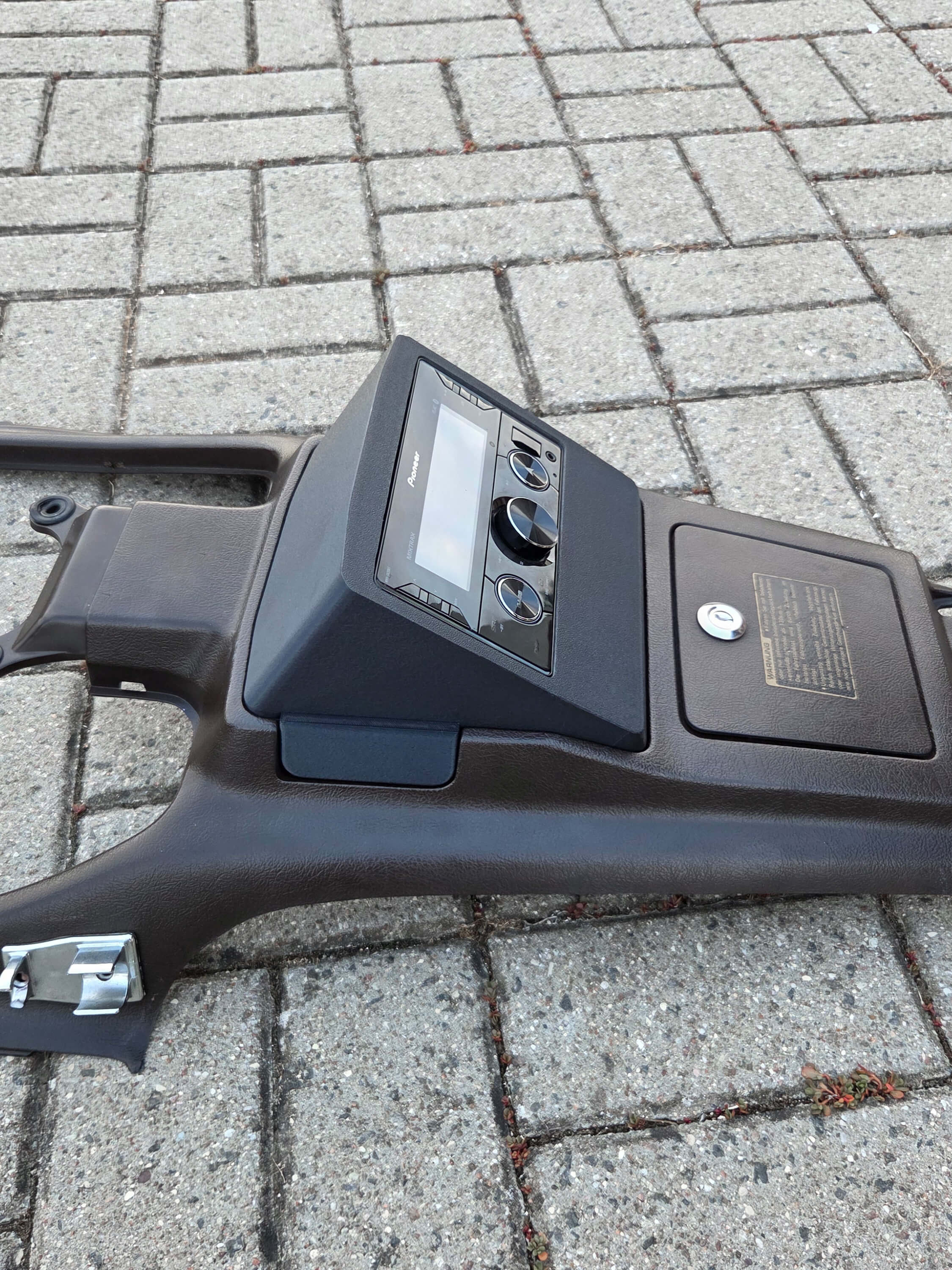 Honda Goldwing GL1500 Pioneer Radio Upgrade with Cover