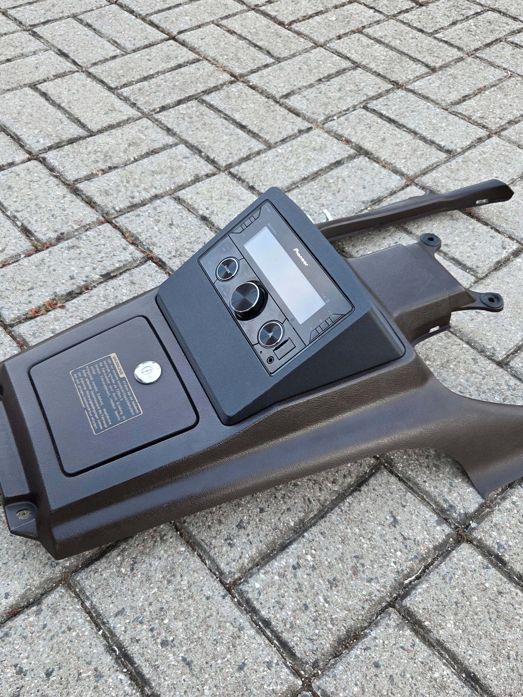 Honda Goldwing GL1500 Pioneer Radio Upgrade with Cover