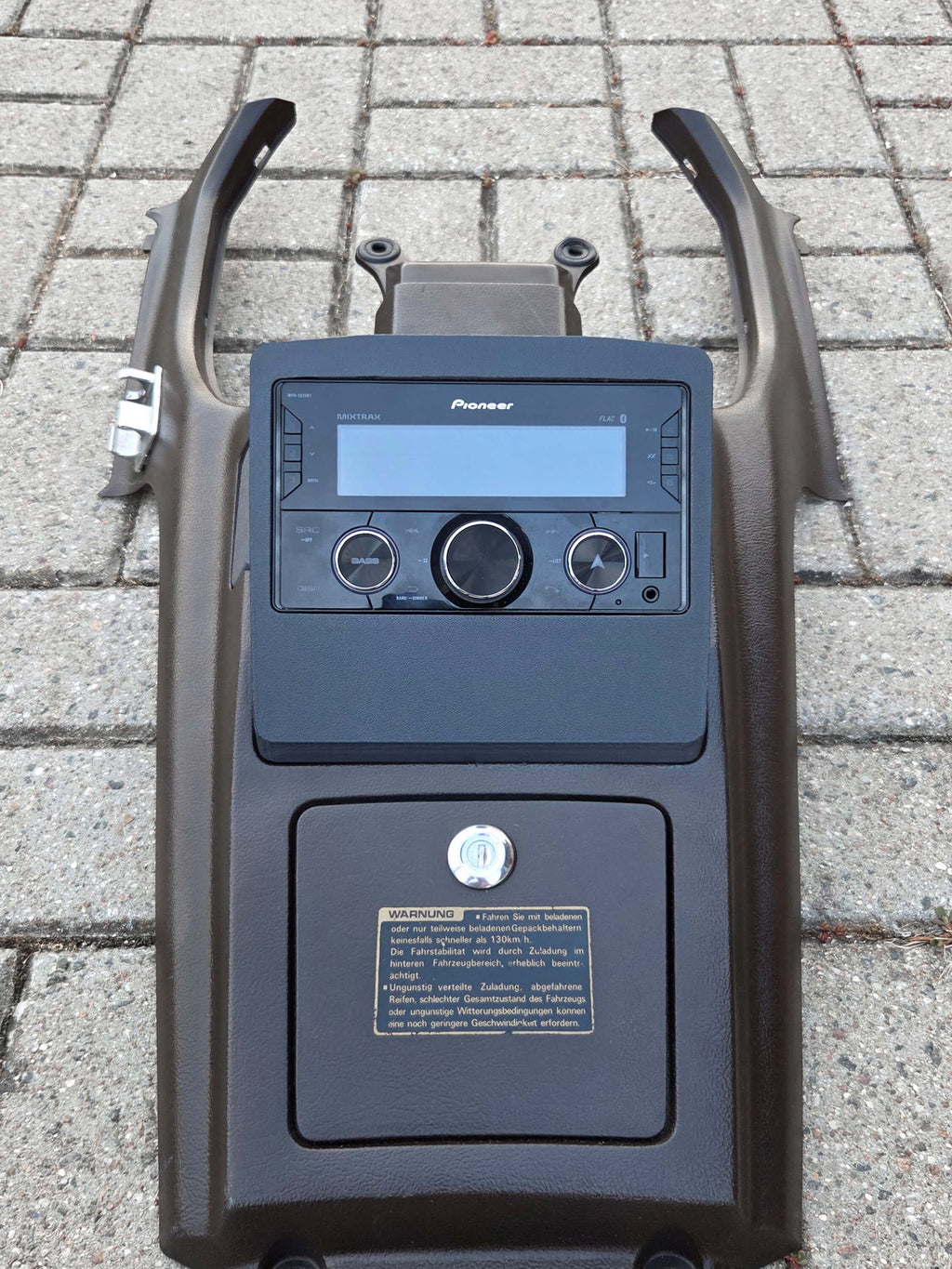 Honda Goldwing GL1500 Pioneer Radio Upgrade with Cover