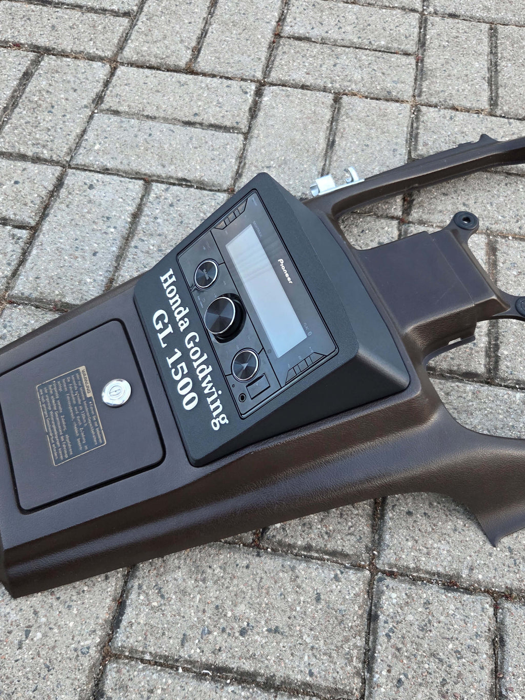 Honda Goldwing GL1500 Pioneer Radio Upgrade with Text & Cover